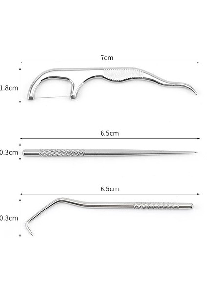 Nude Tarzı 1 Takım Metal Paslanmaz Çelik Ağız Temizleme Diş Ipi Artefakt Taşınabilir Kolye Kürdan Tüp Güçlü Diş Ipi (Yurt Dışından) indirimleri
