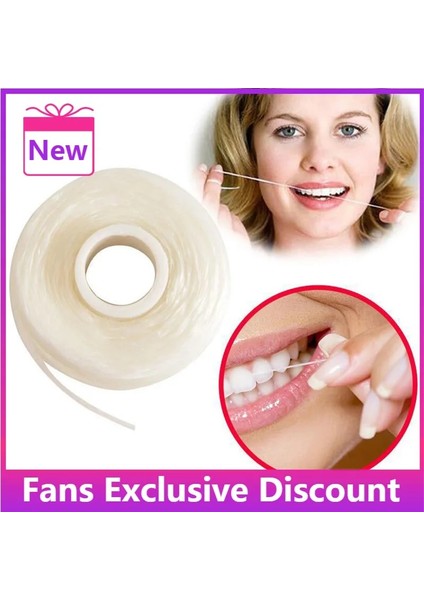 Fildişi Tarzı Sıcak Satış 50M Diş Ipi Diş Temizleme Balmumu Nane Aromalı Diş Pensesinde Diş Temizleme Ipi Ağız Hijyeni Bakımı (Yurt Dışından) modelleri