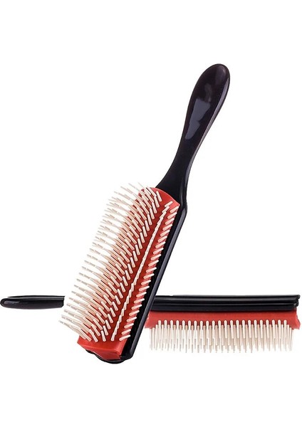 Pembe Tarzı 1 Adet Yeni Saç Şekillendirici Fırça Buğday Samanı Detangle Saç Fırçası Salon Kuaförlük Düz Kıvırcık Saç Tarak Arapsaçı Saç Masajı Fırça (Yurt Dışından)
