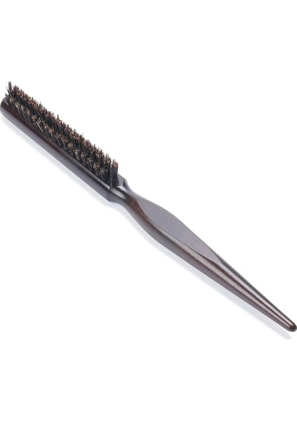 Siyah Stil Profesyonel Salon Ahşap Saplı Doğal Domuzu Kabarık Saç Tarak Kıl Fırça Uzatma Kuaförlük Berber Aracı Dıy Kiti (Yurt Dışından) fırsatları