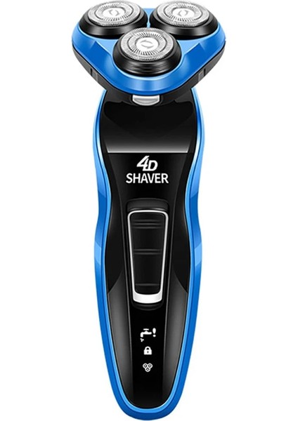 4'ü 1 Arada Stil Kondoon Elektrikli Tıraş Makineleri Tıraş Makinesi Sakal Jilet 4d 3 Bıçaklı Burun Saç Düzeltici Makası Erkek Yüzü Için Şarj Edilebilir (Yurt Dışından) fırsatları