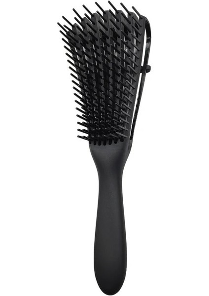 Siyah Stil Masaj Saç Fırçası Anti-Statik Anti-Dolaşma Saç Derisi Kafa Masajı Saç Kıvırma Tarak Saç Bakımı Kadın Erkek Salonu Için Saplı (Yurt Dışından)