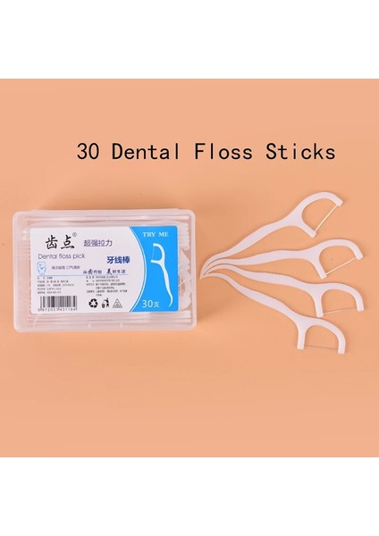 Çoklu Stil Tek Kullanımlık Diş Ipi Diş Temizleme Diş Çubuğu Flok Diş Arası Fırçası Diş Temizleme Için (Yurt Dışından)