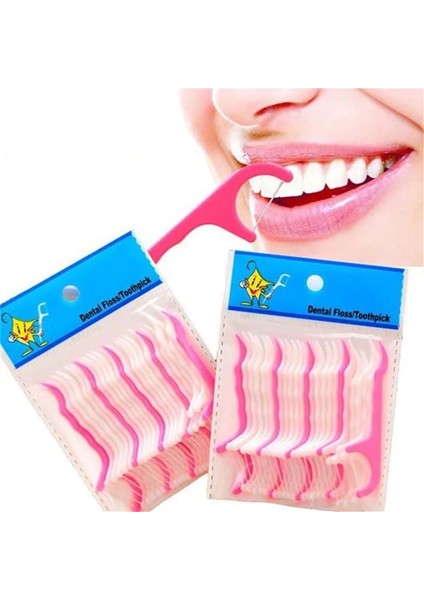 Mavi Stil Pcs Diş Ipi Pensede Fırça Diş Küpeleri Ağız Bakımı Diş Pilavı Kılıç Ağız Temizleme Bakımı Diş Ipi Diş Taşınabilir (Yurt Dışından) fiyatları