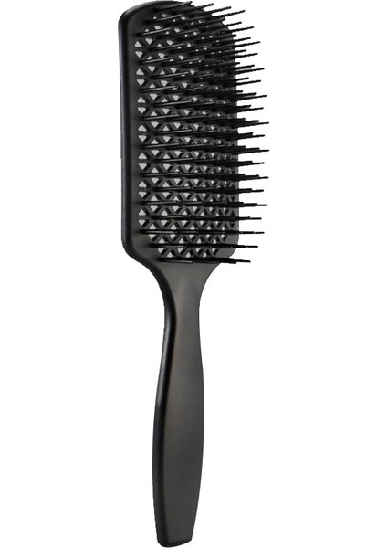 Siyah Stil Hızlı Üfleme Kurutma Için Havalandırma Fırçası Şekillendirici Dolaşık Açıcı Kadın Tarak Masaj Tarak Saç Fırçası Kısa Kalın Tangles Kıvırcık Için Sıra Fırça (Yurt Dışından)