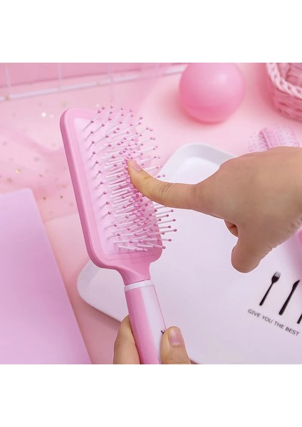 C03 Stili 4 Stil Saç Tarak Masaj Saç Fırçaları Detangle Saç Fırçası Kıvırma Düz Kıvırcık Saç Tarak Kürek Fırça Arapsaçı Saç Bruk (Yurt Dışından)