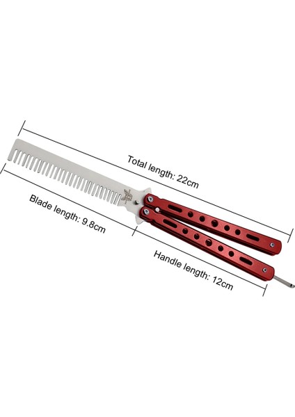 Pembe Tarzı 1 Adet Katlanır Tarak Uygulama Eğitimi Kelebek Saç Fırçası Salon Tarak Sakal Fırçaları Kuaförlük Şekillendirici Aracı (Yurt Dışından)