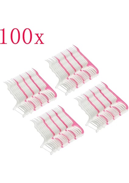 Fildişi Tarzı Diş Ipi Sopa Interdental Fırça Diş Kürdan Pensesinde Pick Tek Kullanımlık Ağız Sakız Diş Temizleme Bakım Araçları (Yurt Dışından) fiyatları