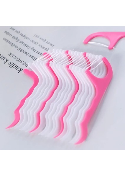 Fildişi Tarzı Tek Kullanımlık Diş Pensesinde Interdental Fırça Diş Çubuğu Kürdan Flok Oral Sakız Diş Temizleme Bakımı (Yurt Dışından) fiyatları