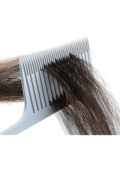 Mor Tarzı Saç Tarak Salon Fırça Şekillendirici Kuaförlük Kuyruk Plastik Tarak Güzellik Için Set Iki Sıralı Tasarım Taraklı Yeni (Yurt Dışından) fırsatları