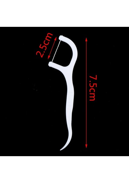 Beyaz Stil Güçlü Gerginlik Lot Diş Pensesinde Ağız Hijyeni Diş Çubukları Diş Su Ipi Ağız Diş Çekme Diş Alma Abs Diş Ipi (Yurt Dışından) indirimleri