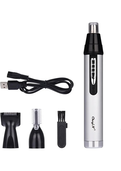 RS010S Stili Şarj Edilebilir Burun Düzeltici Epilasyon Kulak Saç Düzeltici Kaş Makası Giyotin Bıyık Kesici Tıraş Makinesi Jilet Yıkanabilir Bıçak (Yurt Dışından) indirimleri