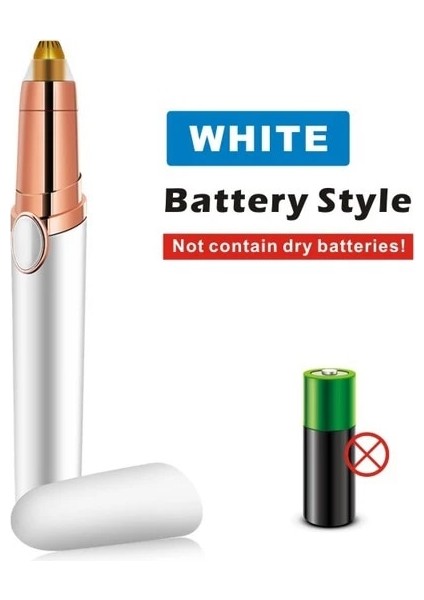 Beyaz Mini Elektrikli Yüz Epilatör (Yurt Dışından)