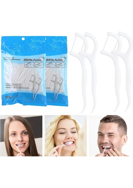 Çoklu Stil Adet Tek Kullanımlık Diş Ipi Temizleme Dental Flok Arayüz Fırçası Diş Alır Diş Temiz Ağız Hijyeni Aracı (Yurt Dışından) fırsatları