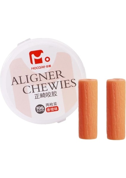 Beyaz Stil Diş Hizalayıcı Chewies Hizalayıcılar Tepsi Koltukları Mor Üzüm Tadı Için 1 Çift Diş Çiğneme Hizalayıcıları (Yurt Dışından) fırsatları