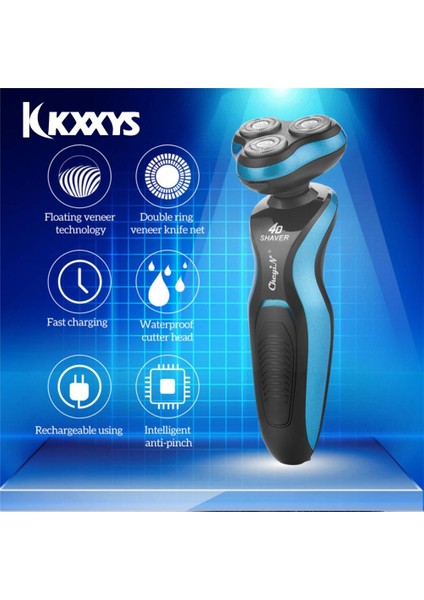 1 Stilde Mavi1 Erkekler Için 4d Elektrikli Tıraş Makinesi Tıraş Makinesi Yüzer Jilet Sakal Düzeltici Elektrikli Jilet Yüz Saç Tıraş Düzeltici Sakal Için (Yurt Dışından) fiyatları