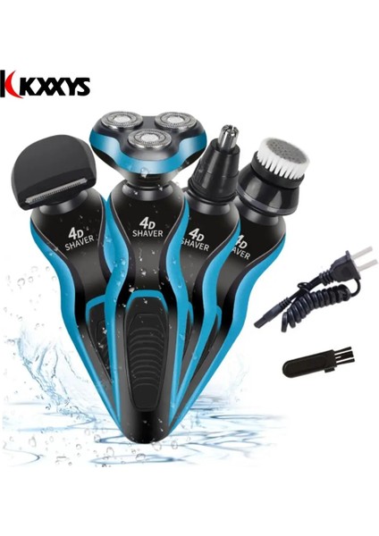 1 Stilde Mavi1 Erkekler Için 4d Elektrikli Tıraş Makinesi Tıraş Makinesi Yüzer Jilet Sakal Düzeltici Elektrikli Jilet Yüz Saç Tıraş Düzeltici Sakal Için (Yurt Dışından) modelleri