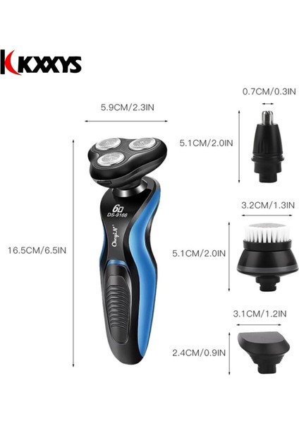 1 Stilde Mavi1 Erkekler Için 4d Elektrikli Tıraş Makinesi Tıraş Makinesi Yüzer Jilet Sakal Düzeltici Elektrikli Jilet Yüz Saç Tıraş Düzeltici Sakal Için (Yurt Dışından) indirimleri