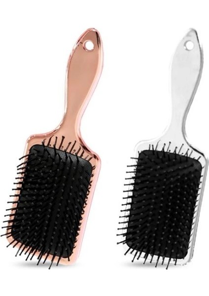 Gümüş Tarzı Dolaşık Açıcı Saç Fırçası Saç Derisi Masaj Tarak Kürek Fırçası Düz ​​kıvırcık Saç Tarak Kuaförlük Saç Fırçası Salon Saç Şekillendirici Aracı (Yurt Dışından) fırsatları