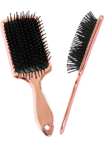 Gümüş Tarzı Dolaşık Açıcı Saç Fırçası Saç Derisi Masaj Tarak Kürek Fırçası Düz ​​kıvırcık Saç Tarak Kuaförlük Saç Fırçası Salon Saç Şekillendirici Aracı (Yurt Dışından) indirimleri