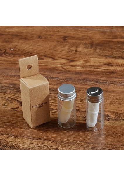 2 Adet Beyaz Stil Çevre Dostu 30M Diş Ipi Ağız Hijyeni Diş Temizleme Hilo Diş Mumu Nane Aromalı Bambu Diş Ipi Makara Diş Pensesinde (Yurt Dışından)