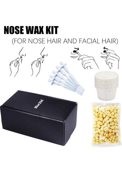 50GBAG Burun Epilasyon Balmumu Fasulye Seti Tüy Dökücü Ağda Pelet Kiti Burun Yüz Saç Düzeltici Güzellik Bakımı Için Temizleme Aracı (Yurt Dışından) fiyatları