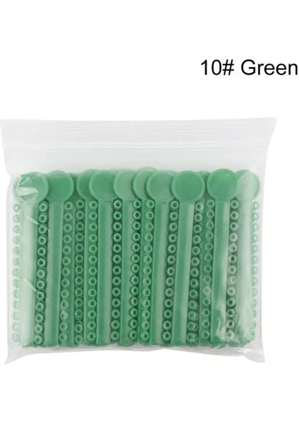 Kırmızı Stil 40 Stickspack Ortodontik Ligatür Bağları Elastomerik 6cm x 1.2cm Renkli Elastik O-Ringler Parantez Lastik Bantlar Aletler (Yurt Dışından)