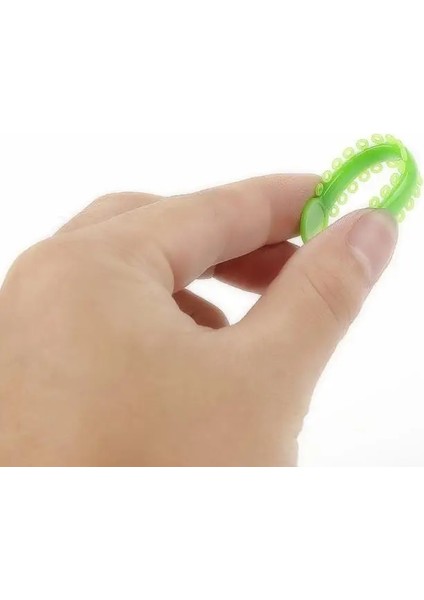 Kırmızı Stil 40 Stickspack Ortodontik Ligatür Bağları Elastomerik 6cm x 1.2cm Renkli Elastik O-Ringler Parantez Lastik Bantlar Aletler (Yurt Dışından)