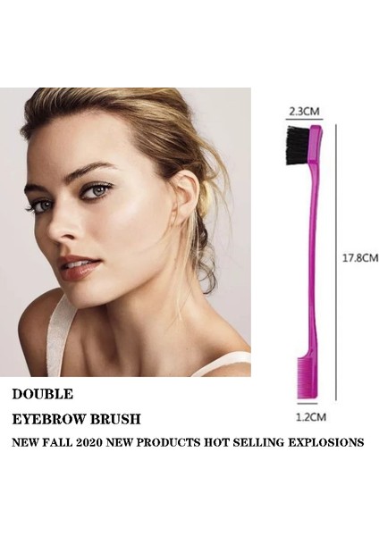 3 Adet Rastgele Renk D Stili 3 Adet Çift Taraflı Kenar Kontrolü Fırça Tarak 3 1 Kuaförlük Güzellik Araçları Bebek Saç Şekillendirici Salon Profesyonel Araçlar Için (Yurt Dışından) fırsatları