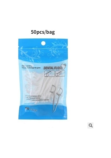 Nude Tarzı Pcslot Tek Kullanımlık Diş Pensesinde Interdental Fırça Diş Çubuk Kürdan Flok Ağız Sakız Diş Temizleme Bakım Araçları (Yurt Dışından)