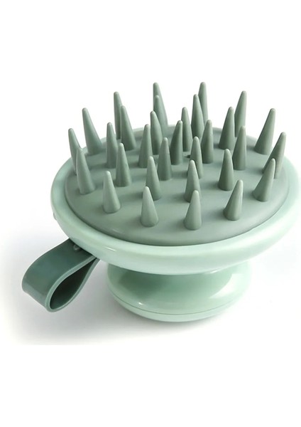 C Tarzı El Şampuan Fırçası Saç Derisi Meridyen Masaj Fırçası Duş Saç Tarak Taşınabilir Şampuan Fırçası Saç Yıkama Fırçası Saç Bakım Tarak (Yurt Dışından)