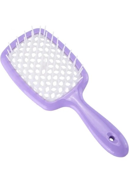 No.1 Tarzı Islak ve Kuru Kuaförlük Petek Kıvırcık Saç Tarağı Kabarık Şekillendirici Tarak Masaj Mesh Pürüzsüz Saç Tarak Boş Tarak Tslm1 (Yurt Dışından)