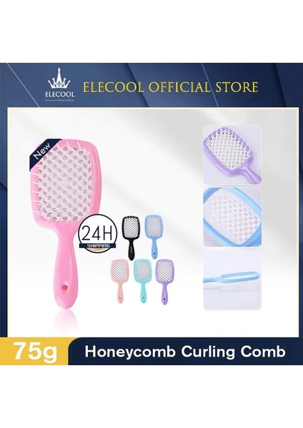 No.1 Tarzı Islak ve Kuru Kuaförlük Petek Kıvırcık Saç Tarağı Kabarık Şekillendirici Tarak Masaj Mesh Pürüzsüz Saç Tarak Boş Tarak Tslm1 (Yurt Dışından) fiyatları