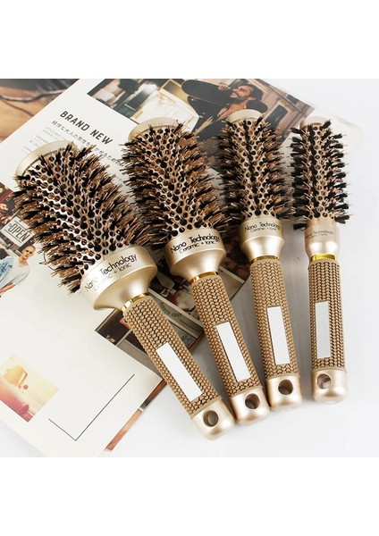 32 Tarzı Yok Saç Şekillendirici Saç Fırçası Naylon Tarak Silindir Kıvırcık Saç Haddeleme Tarak Termal Alüminyum Tüp Yuvarlak Varil Saç Tarak Salon Aracı (Yurt Dışından) fiyatları