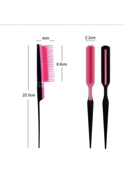 Yeşil Stil Yeni Profesyonel Saç Tarak Sivri Kuyruk Tarak Alay Kıvırcık Saç Fırçası Salon Kuaförlük Şekillendirici Taraklar Araçları (Yurt Dışından) indirimleri