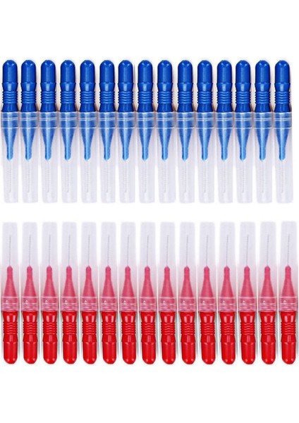 Tooth Floss Plastic Soft Bristles Clean Mouth Maintain Oral Hygiene Healthy Teeth Interdental Brush (Yurt Dışından)