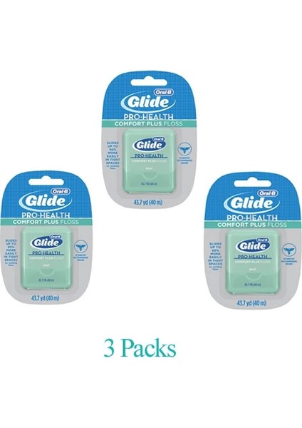 Çoklu Stil Oral-B Diş Ipi Teşhis Aracı Diş Diş Ipi Gilde Pro-Health Comforte Diş Ipi Nane Ağız Hijyeni Sakız Bakım Ipliği 40M (Yurt Dışından)