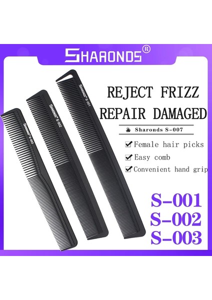 8 Adet Set Stili Berber Kuaförlük Ucu Tarak Anti-Statik Siyah Ucu Tarak Saç Kesimi Şekillendirici Tarak Kıvırcık Saç Ev Seçim Tarak (Yurt Dışından) fiyatları
