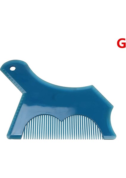 G Tarzı Erkekler Sakal Şekillendirme Tarağı Erkek Sakalları Stencil Combs Saç Için Güzellik Aracı Sakal Trim Şablonları Sakal Şekillendirici Şekillendirici Aracı (Yurt Dışından)