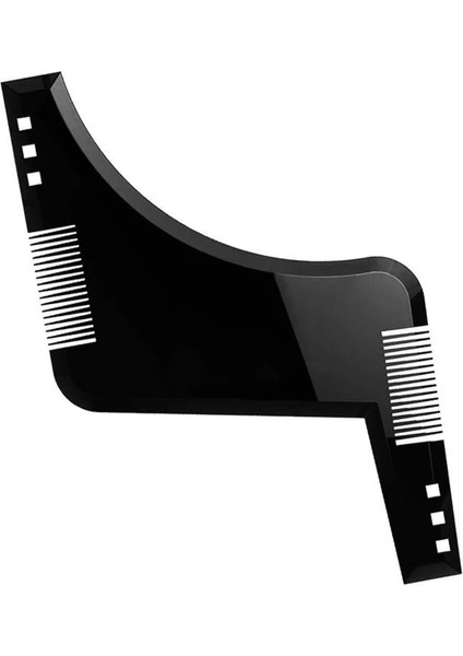 G Tarzı Erkekler Sakal Şekillendirme Tarağı Erkek Sakalları Stencil Combs Saç Için Güzellik Aracı Sakal Trim Şablonları Sakal Şekillendirici Şekillendirici Aracı (Yurt Dışından)