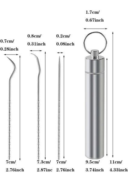 Plastik Stil Paslanmaz Çelik Kürdan Seti Taşınabilir Kürdan Tutucu ile Metal Diş Ipi Araçları Açık Ev Seyahat Mühür Saklama Kutusu (Yurt Dışından) fiyatları