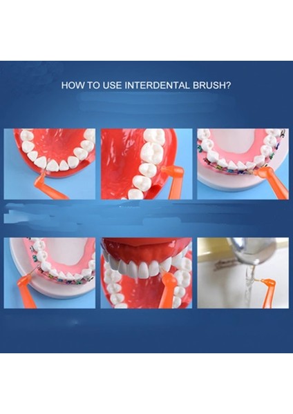 Sarı Stil Et L Şekilli Interdental Fırça Ipi Interdental Temizleyiciler Ortodontik Diş Fırçası Kürdan Ağız Hijyeni Temiz Bakım Aracı (Yurt Dışından) fiyatları