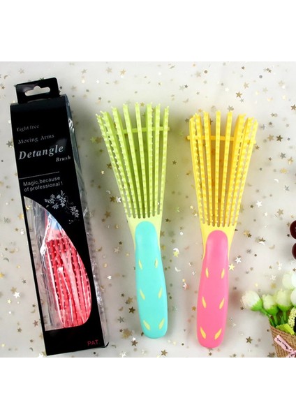 No.1 Tarzı 1 Adet Salon Dolaşık Açıcı Fırça Kıvırcık Saç Ahtapot Tarak Saç Derisi Masaj Tarak Kuaför Fırçaları Saç Şekillendirici Aracı (Yurt Dışından) modelleri