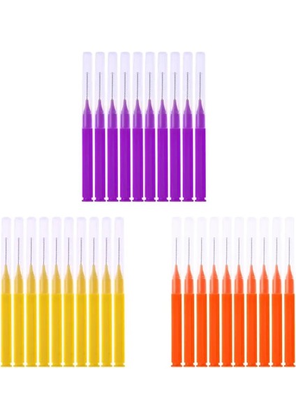 Mor Tarzı 8 Adet Diş Ipi Ağız Hijyeni Diş Ipi Yumuşak Plastik Interdental Fırça Kürdan Sağlıklı Diş Temizleme Ağız Bakımı Için (Yurt Dışından) fırsatları