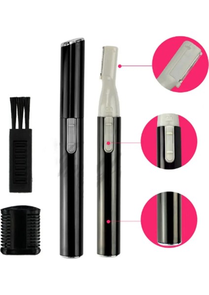 No.1 Tarzı Yeni Pratik Elektrikli Yüz Kaş Veya Saç Düzeltici Mini Taşınabilir Kadın Vücut Tıraş Makinesi Sökücü Bıçak Jilet Epilatör (Yurt Dışından) modelleri