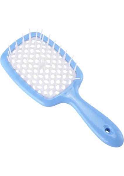 No.4 Tarzı Islak ve Kuru Kuaförlük Petek Kıvırcık Saç Tarağı Kabarık Şekillendirici Tarak Masaj Mesh Pürüzsüz Saç Tarak Boş Tarak Tslm1 (Yurt Dışından)