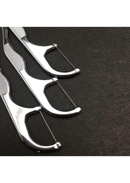 Çoklu Stil 3 Adet Kürdan Seti Diş Ipi Paslanmaz Çelik Flosser Ev Taşınabilir Metal Diş Ipi Aracı Kullanımlık Ağız Temizleme Bakım Malzemeleri (Yurt Dışından) fırsatları