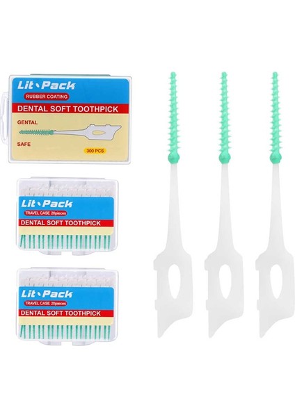 2 Seyahat 1 Doldurma Stili Silikon Diş Arası Fırçası Diş Çubuğu Yumuşak Kürdan Ağız Hijyeni Bakım Araçları2 Seyahat Kılıfları 1 Dolum Eces (Yurt Dışından) modelleri