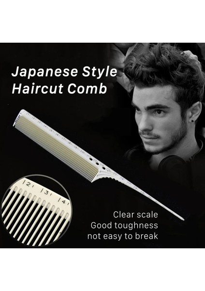 G45 ve G121 Stili Japonya Pro Kuaförlük Kesim Tarak Berber Lazer Tedbir Ölçeği Saç Kesim Tarak G0721 ile Kırılmaz Saç Kesme Tarak (Yurt Dışından) modelleri