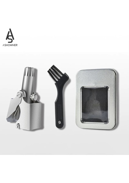 Kutu Fırça Stili ile 1 Adet Paslanmaz Çelik Manuel Burun Saç Düzeltici Veya Profesyonel Burun Sökücü Clipper Kesici Burun Kulak Saç Düzeltici Tıraş Makinesi (Yurt Dışından) fiyatları